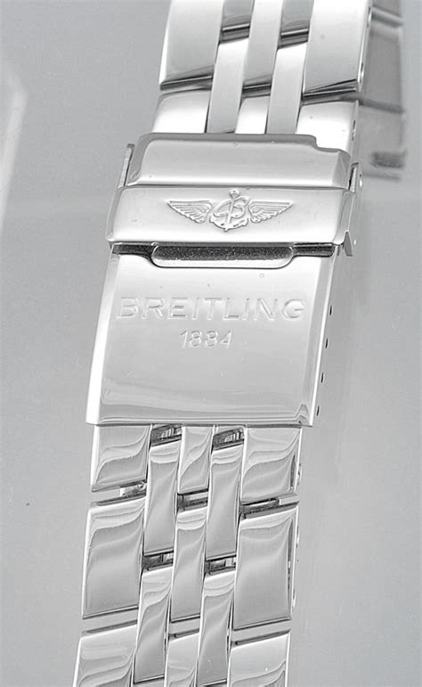 replica stainless steel breitling watch band